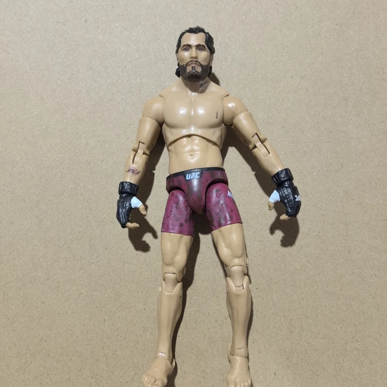 Wrestling Action Figure With Movable Joints