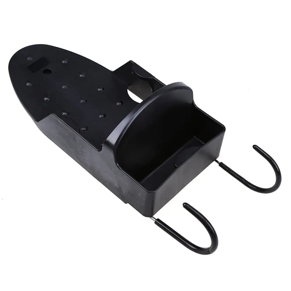 Wall-Mounted Iron Board Hanger and Storage Rack