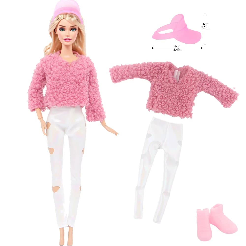 Doll Dress Outfit With Accessories
