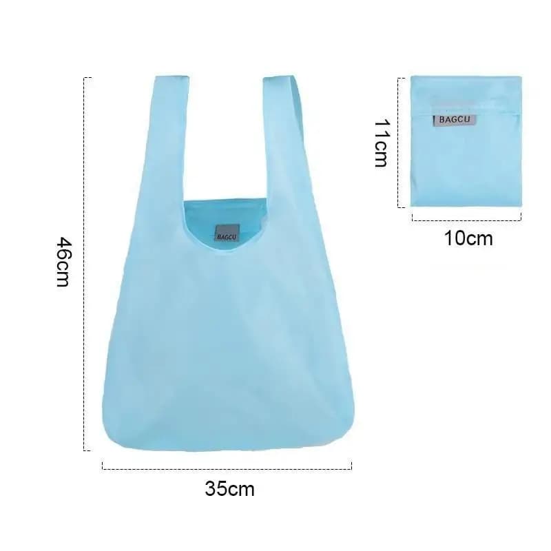 Reusable Foldable Canvas Shopping Tote