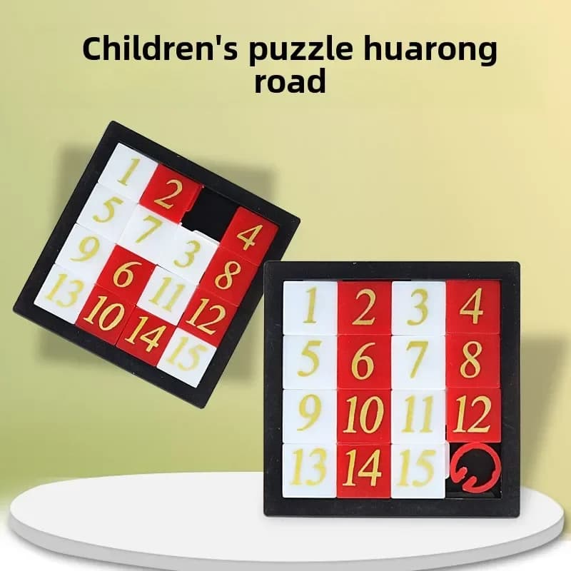 Sliding Number Puzzle Brain Teaser