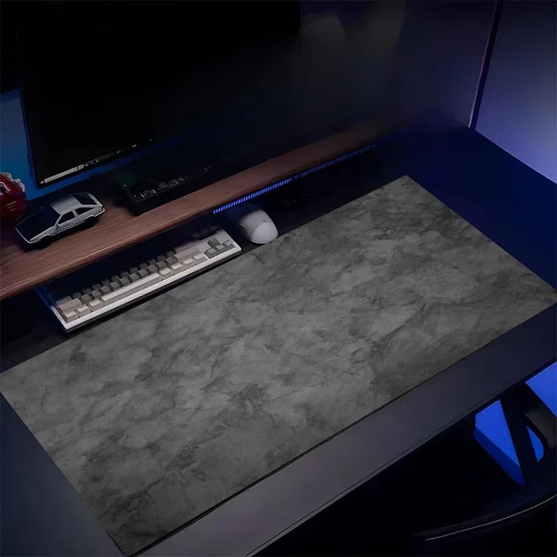 Gaming Mouse Pad XXL Marble Gray