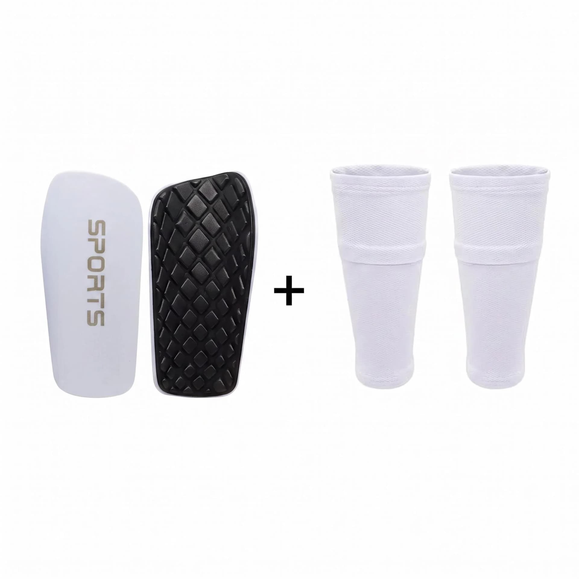 Sports Set Soccer Shin Guard Leg Cover Independent Pocket Anti-Drop Elastic Breathable Unisex Football Protective Gears