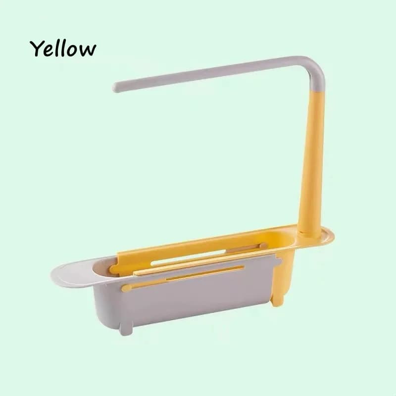 Kitchen Sink Drain Rack Telescopic Sink Shelf Sinks Organizer Soap Sponge Holder Storage Basket Kitchen Gadgets Accessories Tool