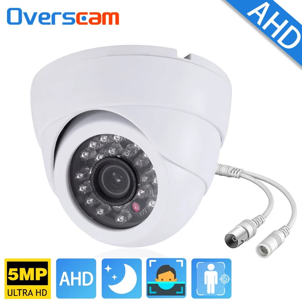 5MP AHD Infrared Surveillance Camera with Night Vision