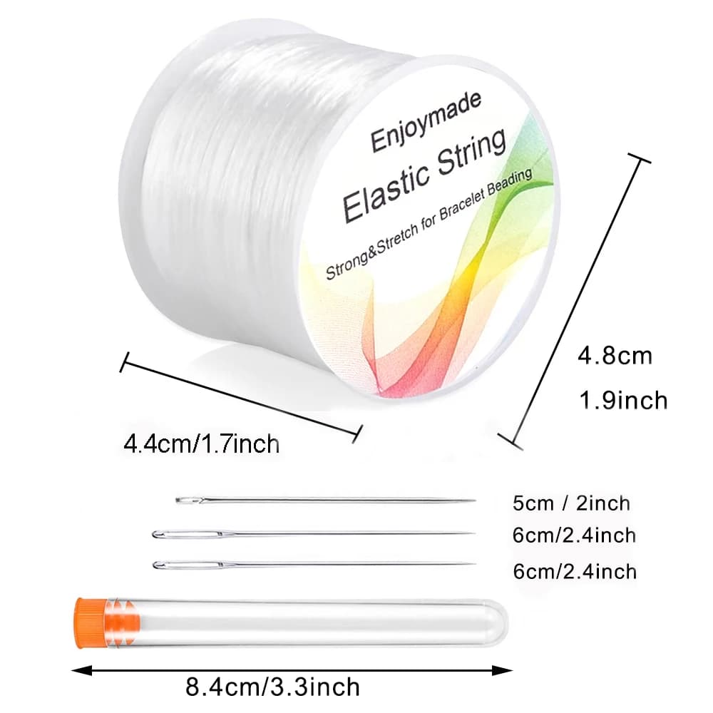 Elastic Bracelet Cord Stretch Beads