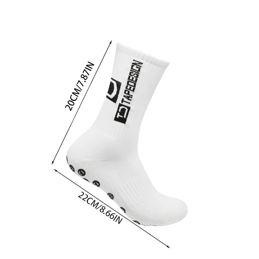 Football Gear Kit 3Pcs Soccer Protective Training Equipment Breathable Sleeves Calf Sleeves Silicone Grip Socks Sports Set