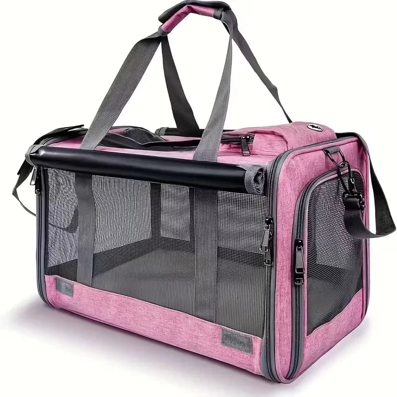 [Airline Approved Pet Carrier] Durable, Breathable Medium Cat And Small Dog Carrier