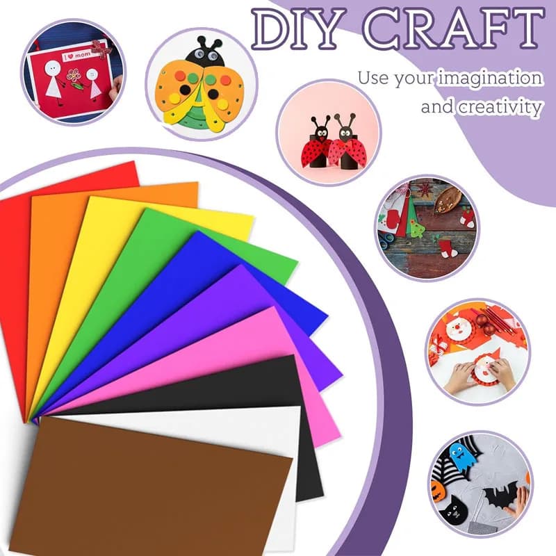 EVA Foam Sheets Craft Set