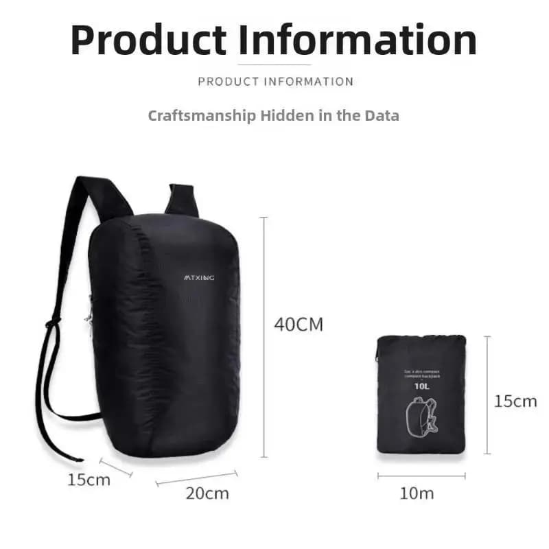 Foldable 10L Daypack
