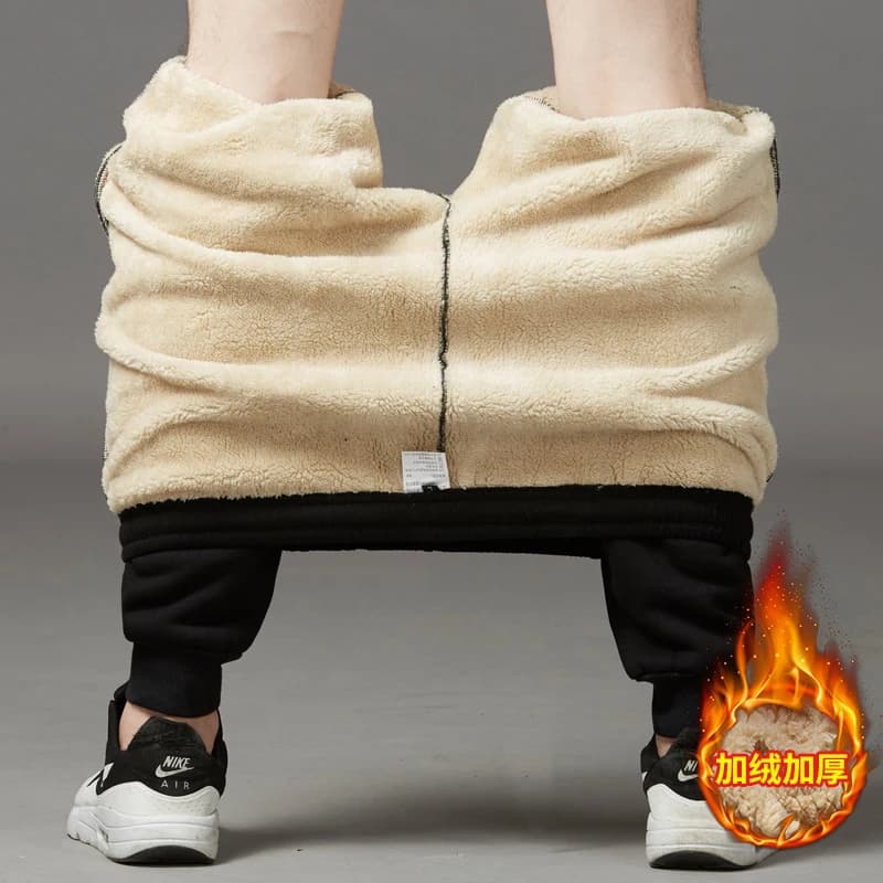 Men's Fleece-Lined Winter Sweatpants