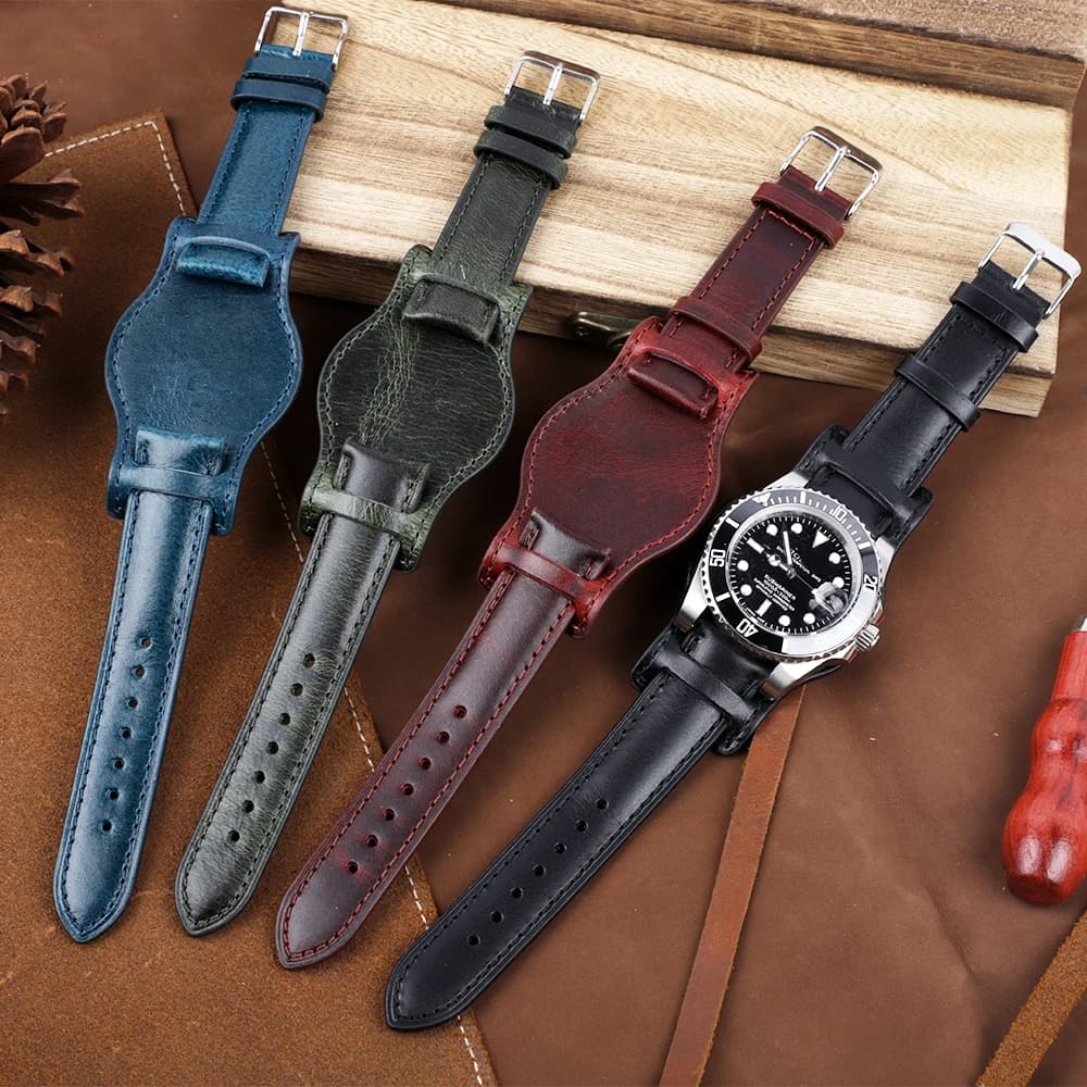 Leather Watch Strap Band