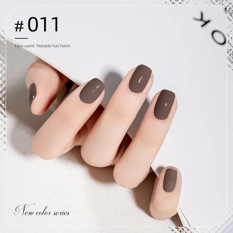 40-Color Water-Based Peel-Off Nail Polish Set