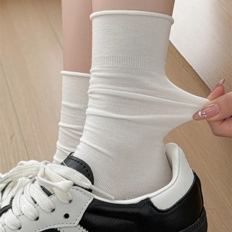 Women's Breathable Cotton Long Socks