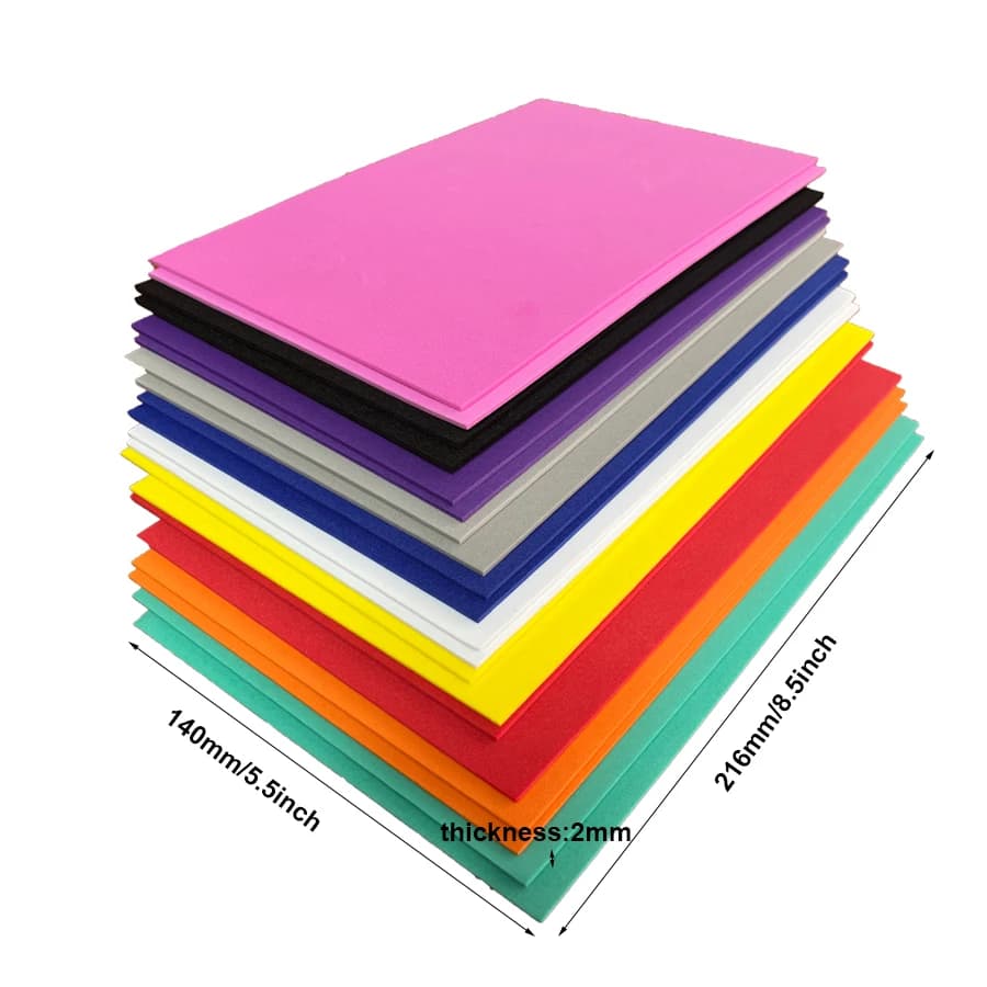 EVA Foam Sheets Assorted Pack