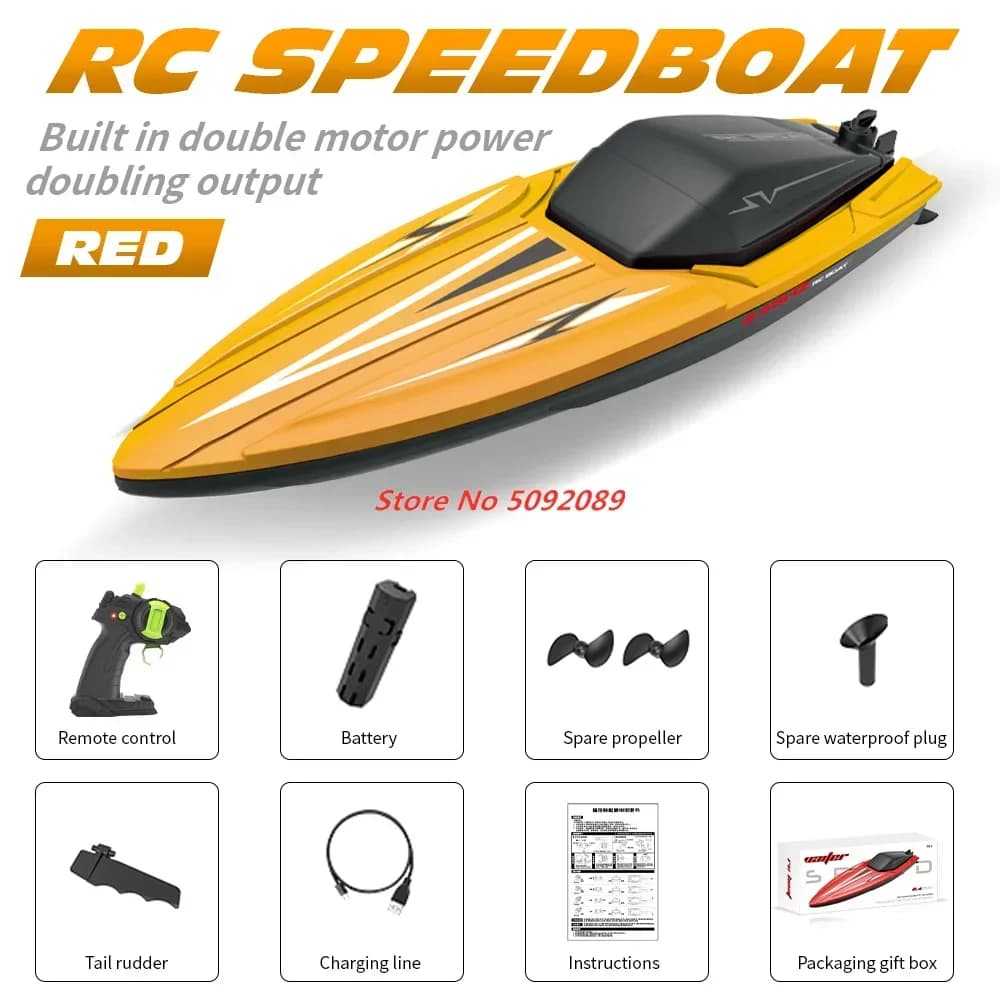 RC Racing Speedboat 35CM Remote Control