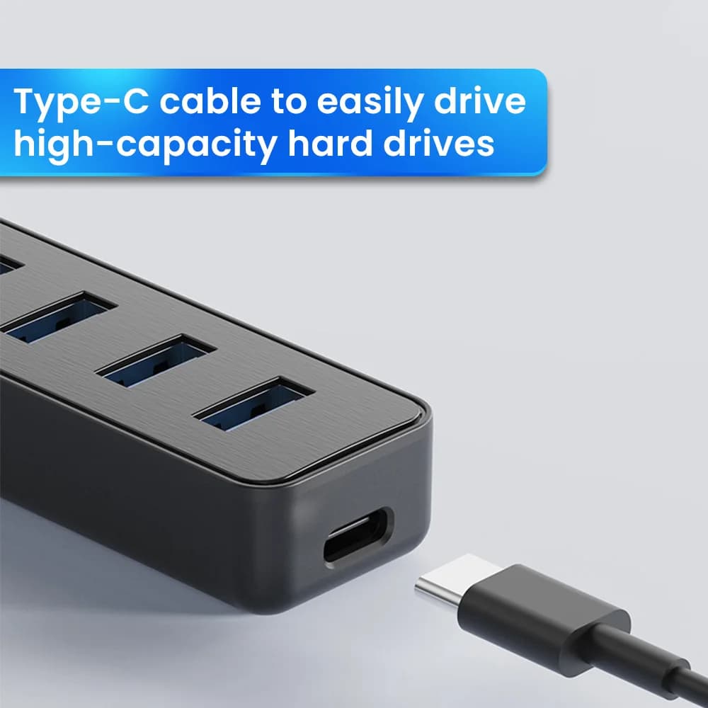 4 Port USB 3.0 Hub High Speed Transmission Multiple Expander Ports For Laptop PC Computer Office Travel Data Accessories USB Hub