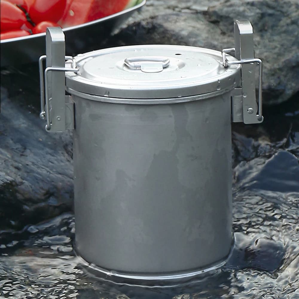 Stainless Steel Camping Rice Cooker Pot