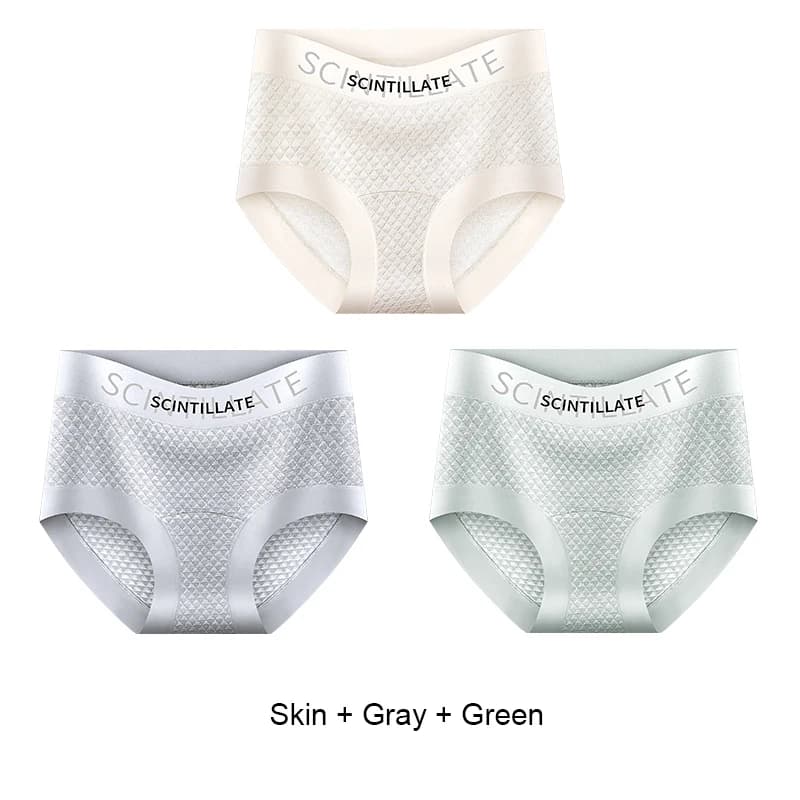 Women's Ice Silk Briefs Multipack