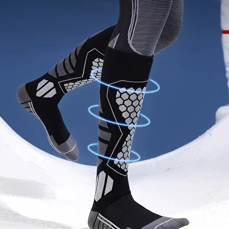 Winter Ski Socks Thick Warm 3 Pairs
