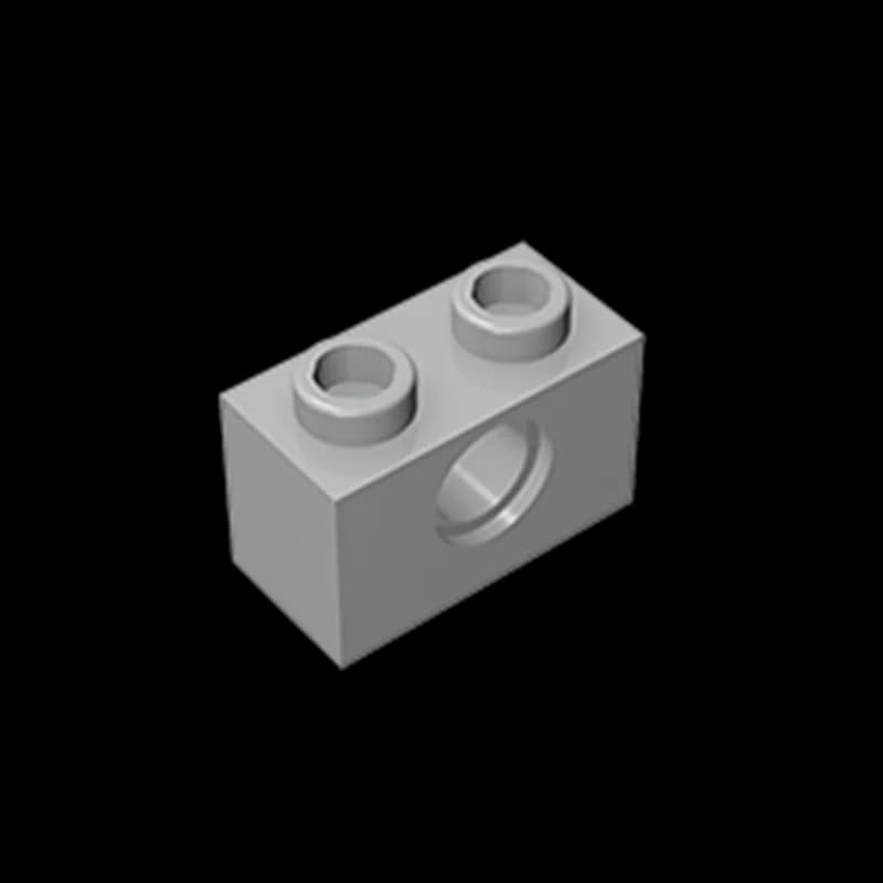 1x2 Brick with Hole Building Block