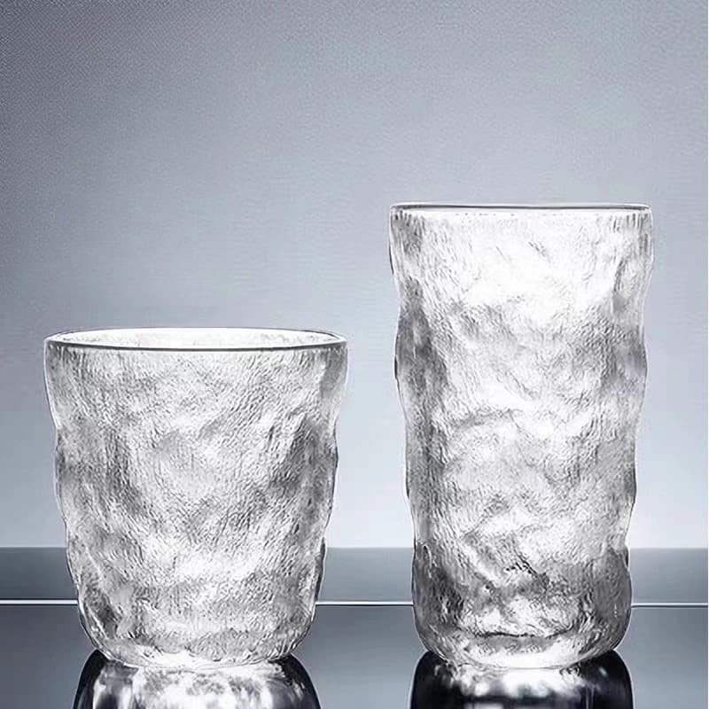 Glacier Pattern Drinking Glass