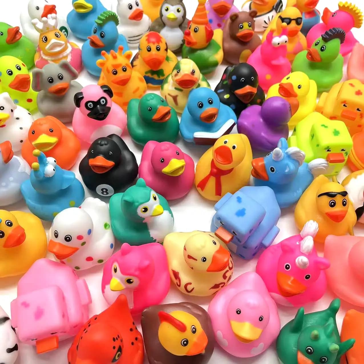 Bulk Assorted Rubber Ducks Party Favors