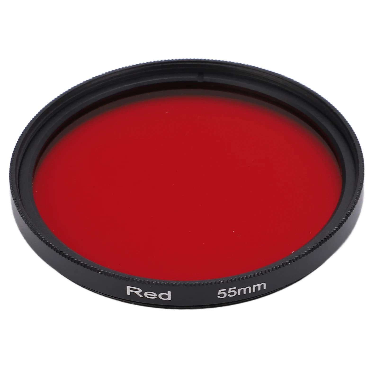 Red Optical Glass Lens Filter 52-67mm