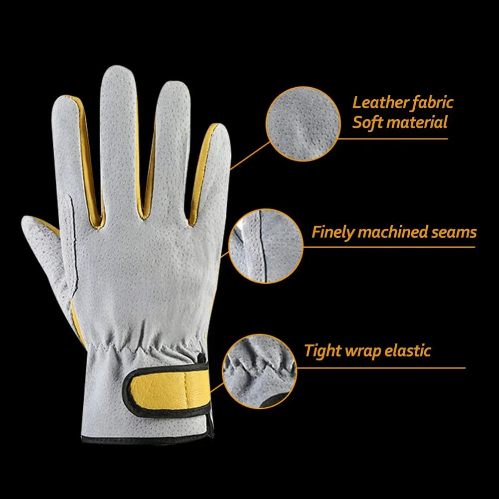 Cowhide Work Gloves for Men