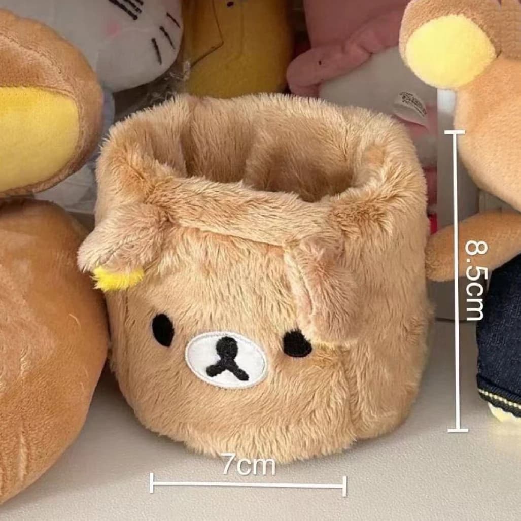 Plush Pen and Pencil Holder Organizer
