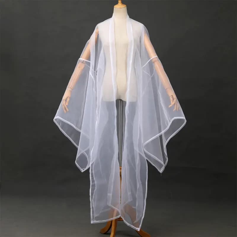 Women's Chiffon Hanfu Cloak Overcoat
