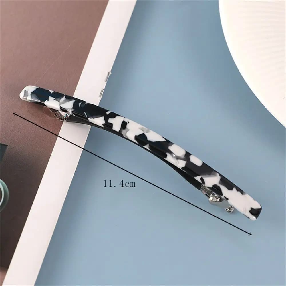 Hair Accessories Gifts Vintage Geometric Leopard Acetate Hair Clips Barrettes Hair Pin Hairpins