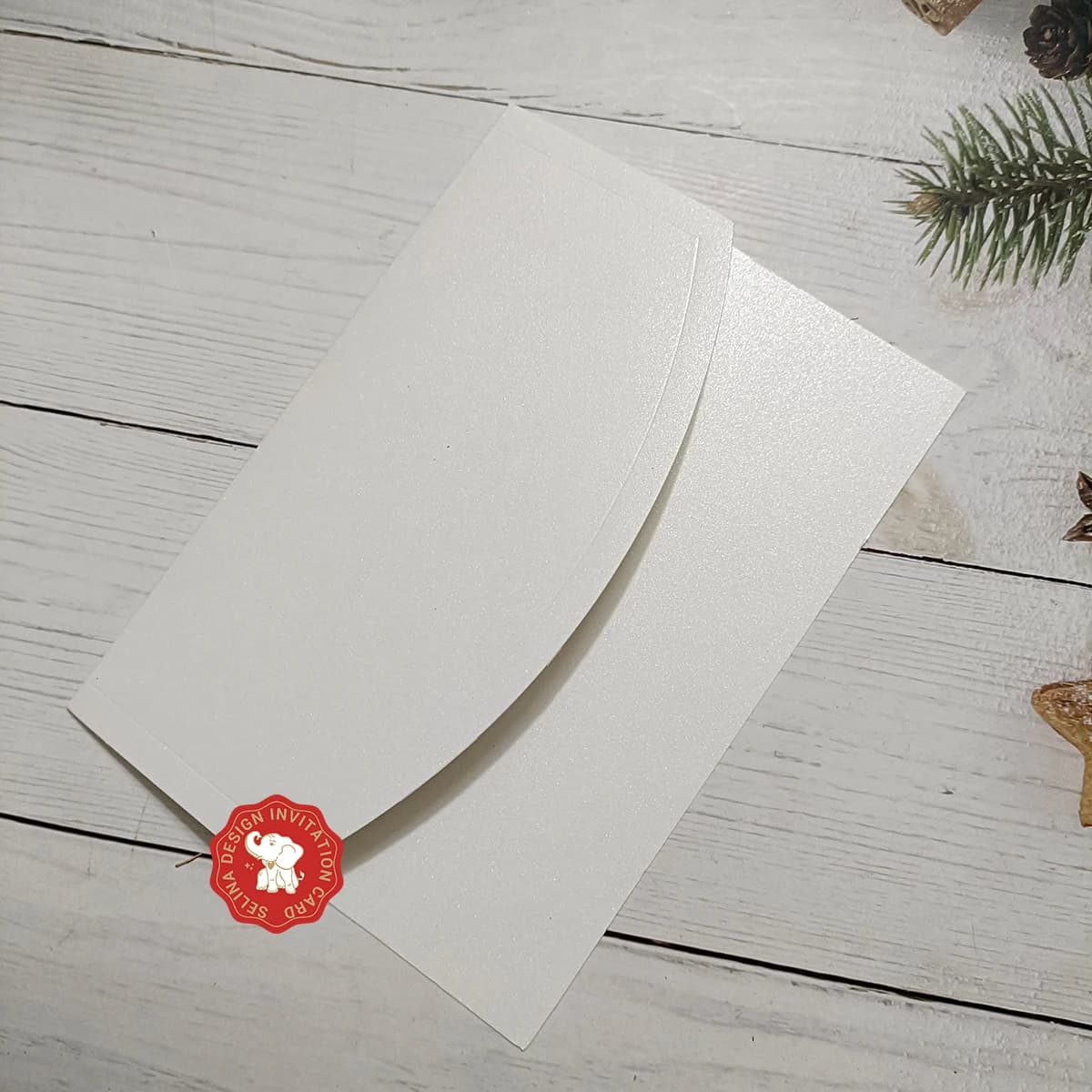 Arc Paper Wedding Invitation Card Covers, 25pc