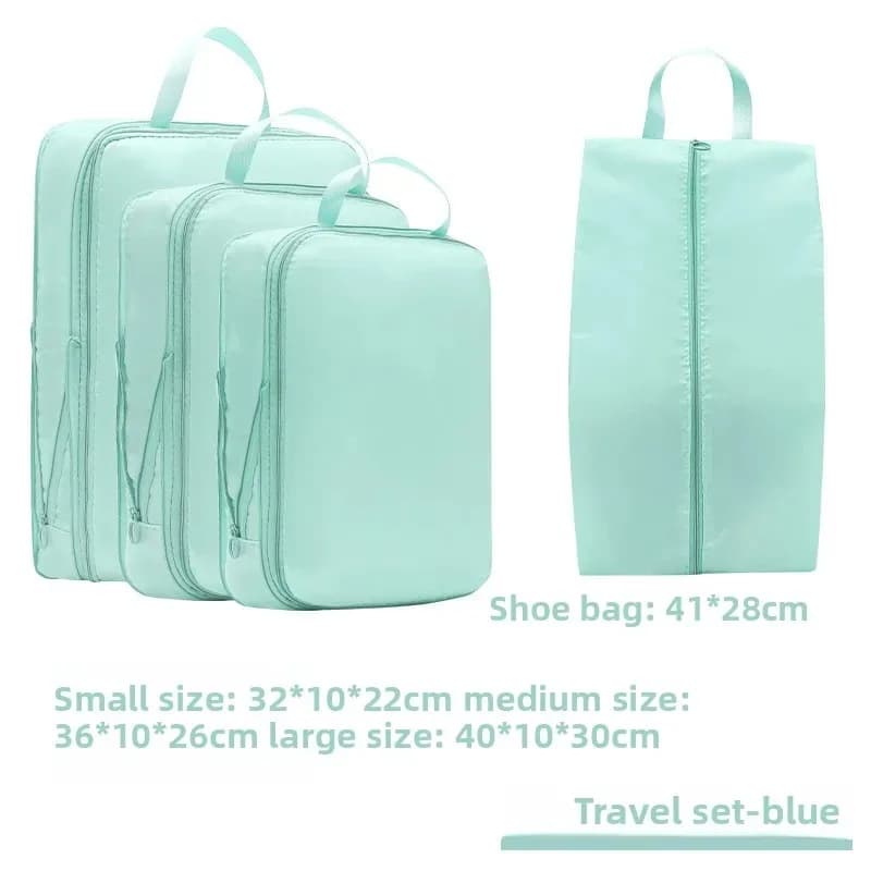 Travel Storage Bag Organizer Set