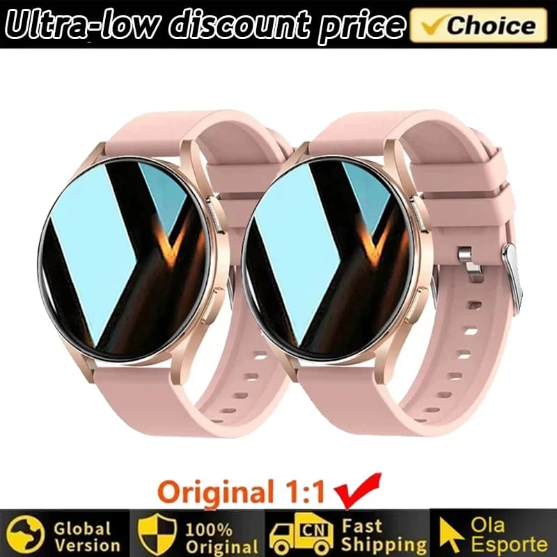 Smartwatch Women Watch 6 Health Monitoring Watch Waterproof Voice Assistant Bluetooth Call Smart Watch 2026 New Sport Watch Men