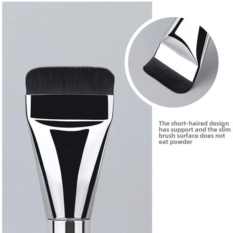 Beauty makeup tools one-word foundation brush do not eat powder flat head base makeup brush makeup brush