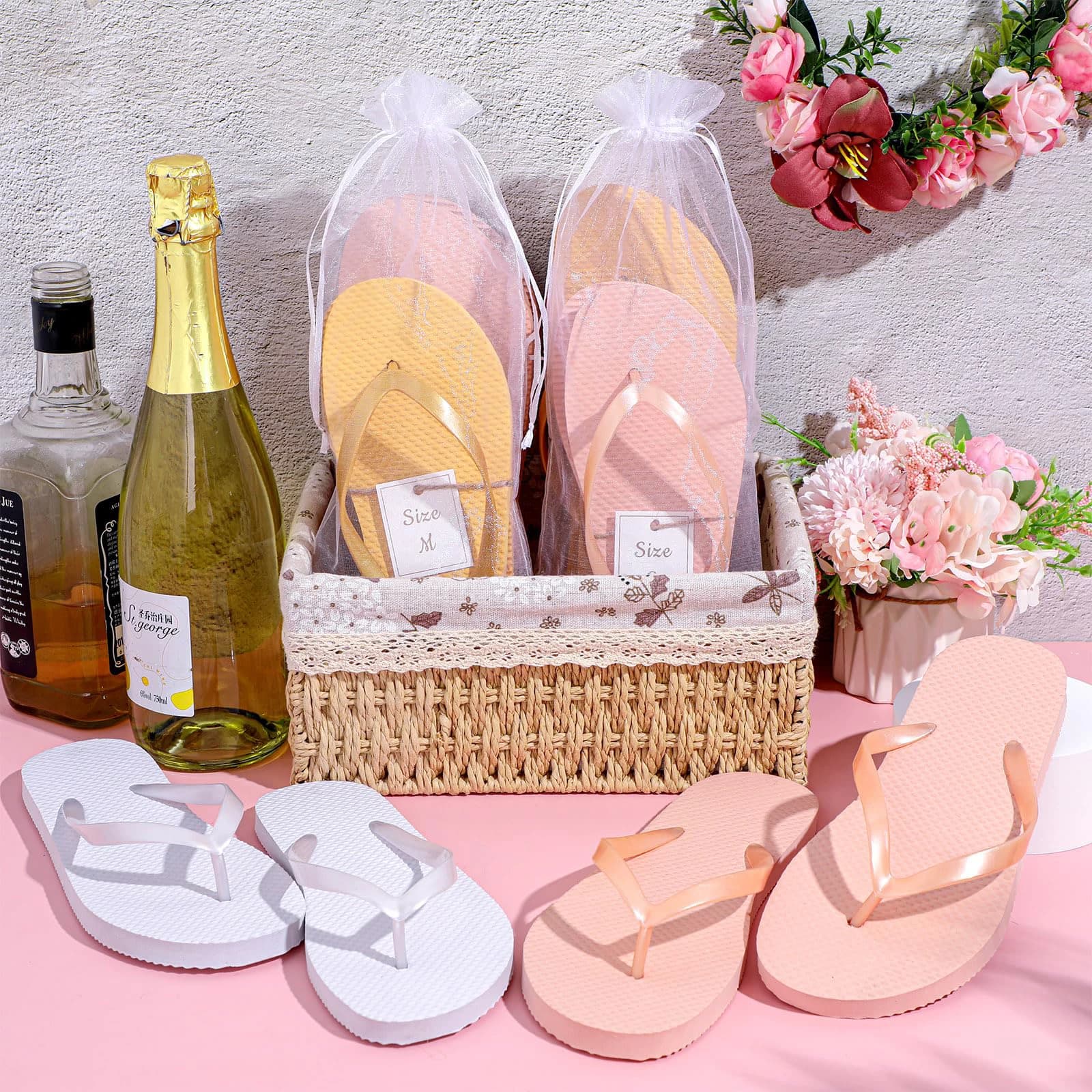Bulk Flip-Flops for Wedding and Party Guests