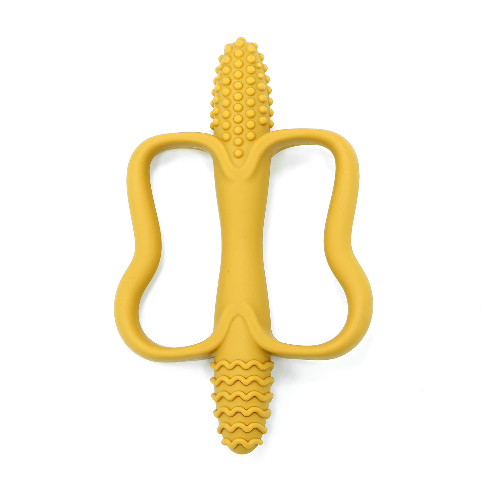 Baby teething toys with easy-grip handles, silicone teething toys, suitable for babies 0-6 months, 6-12 months