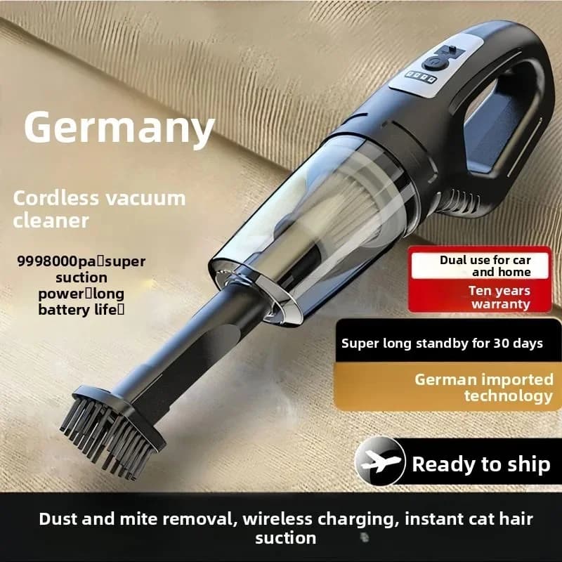 Cordless Handheld Car Vacuum Wet & Dry
