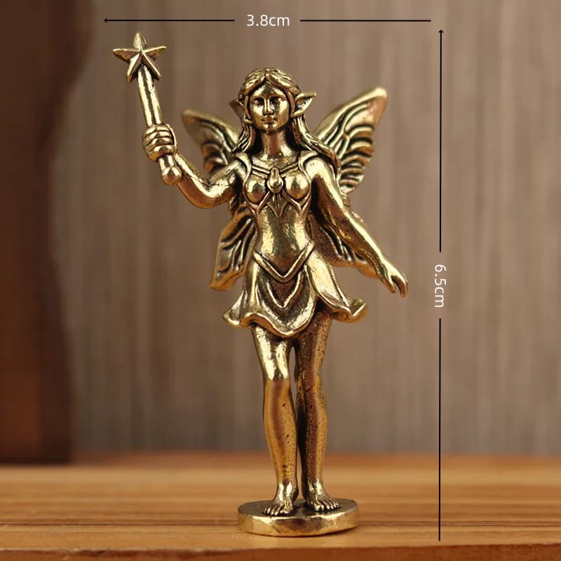 Fairy Princess Figure Home Decor  Ornament Retro Desktop Decoration Craft Fairy Prophet Ornament