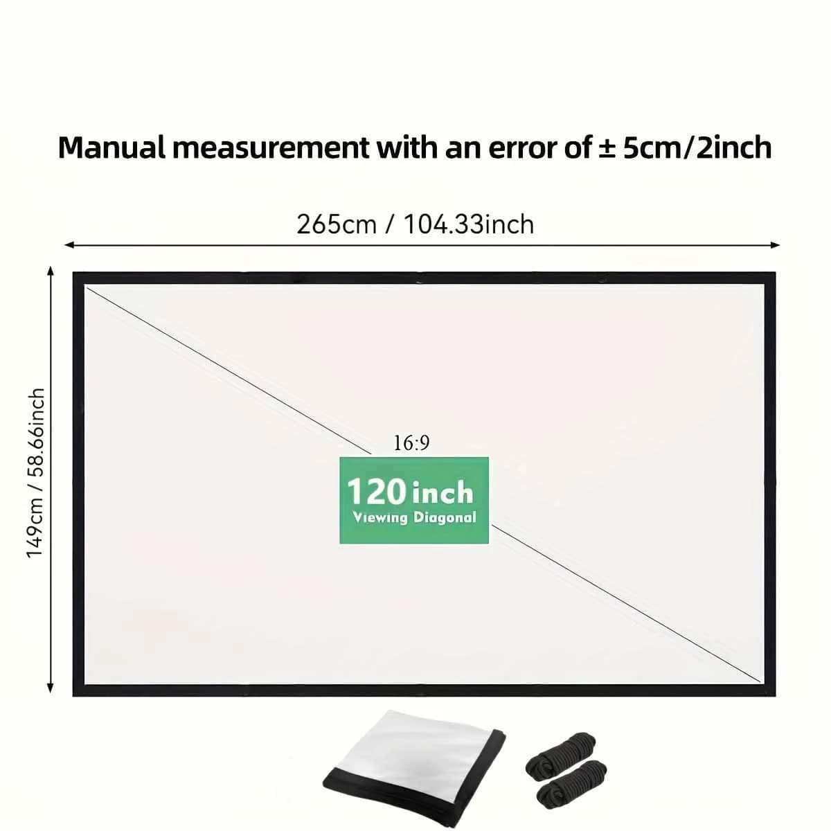 Mini 4K Projector Wall Projector, Portable Outdoor Movie Projector with Built-in Wi-Fi, Speaker & Digital Keystone, HDMI/BT,