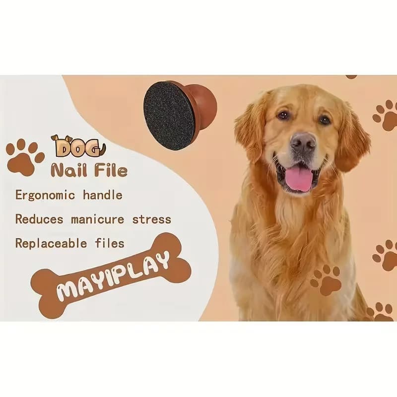 Square Dog Nail File