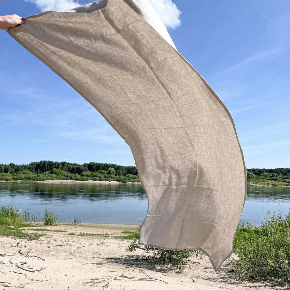 Pure Linen Bath Towel