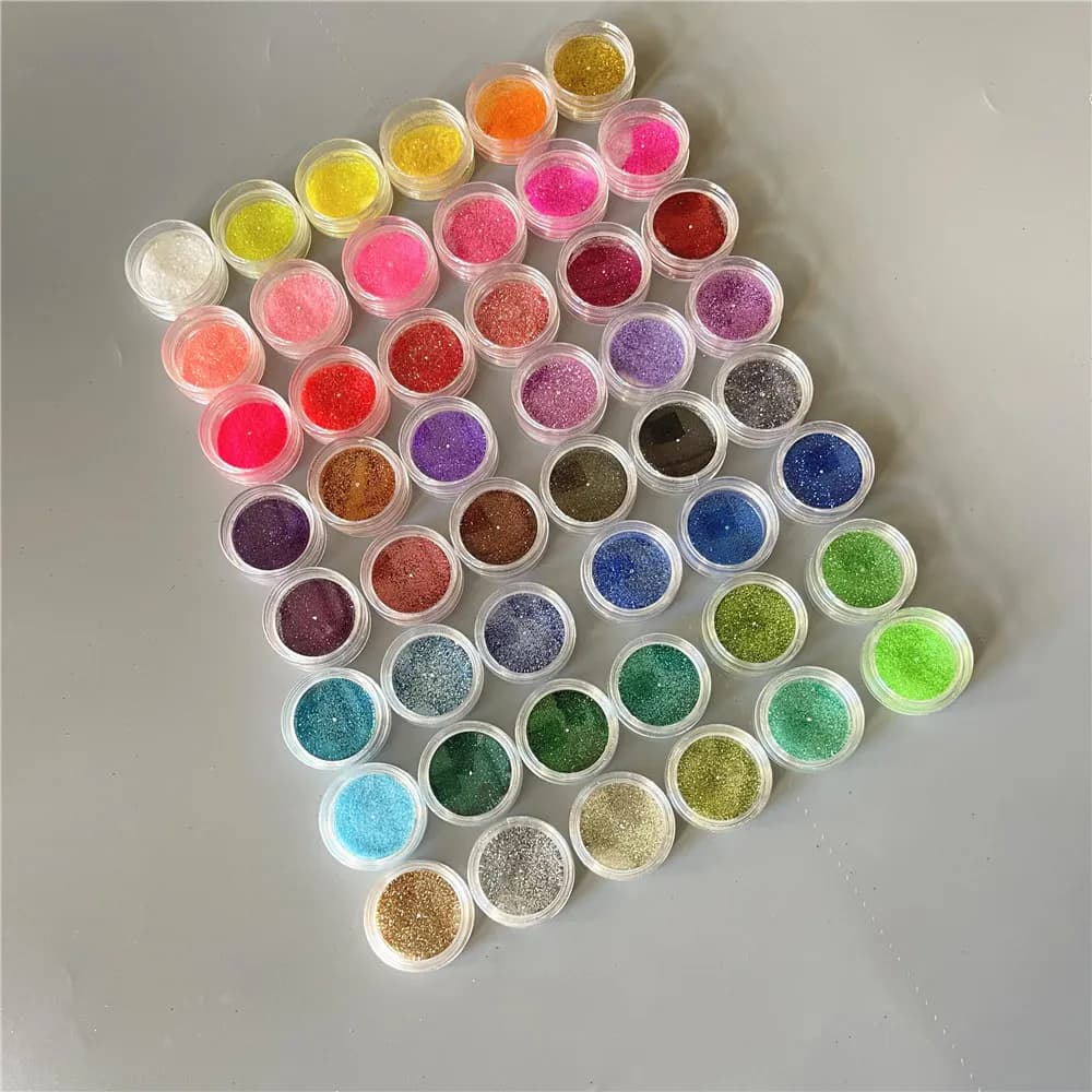 Glitter Chrome Nail Powder Set