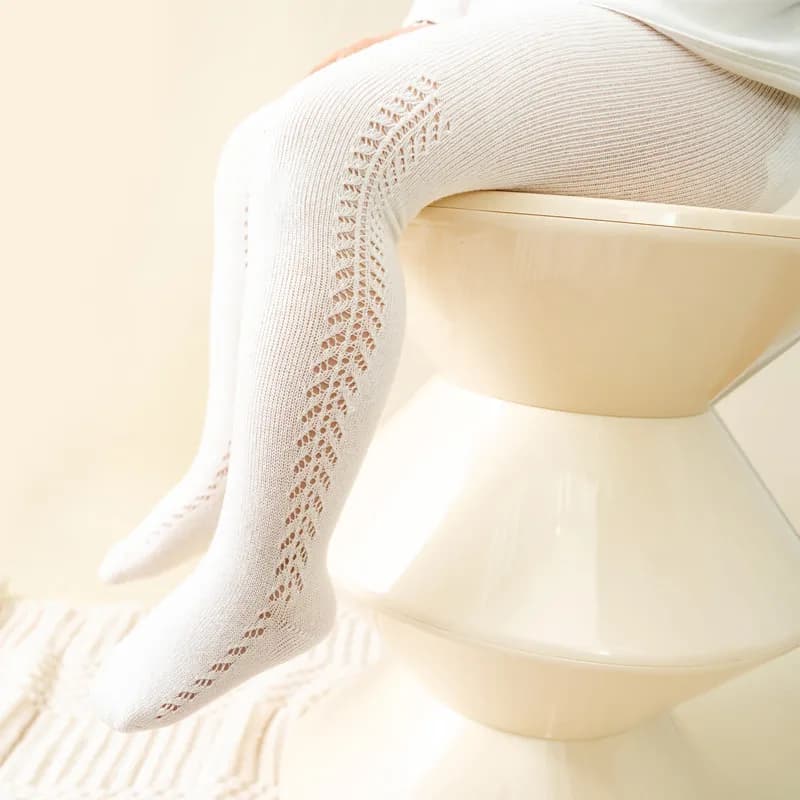 Baby Cotton Tights Infant Toddler Stockings