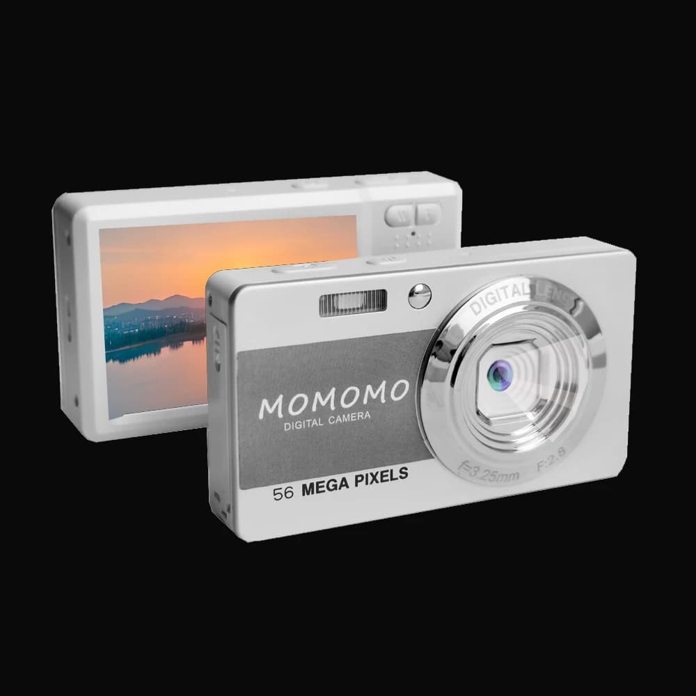 Compact Digital Camera with Video and Flash