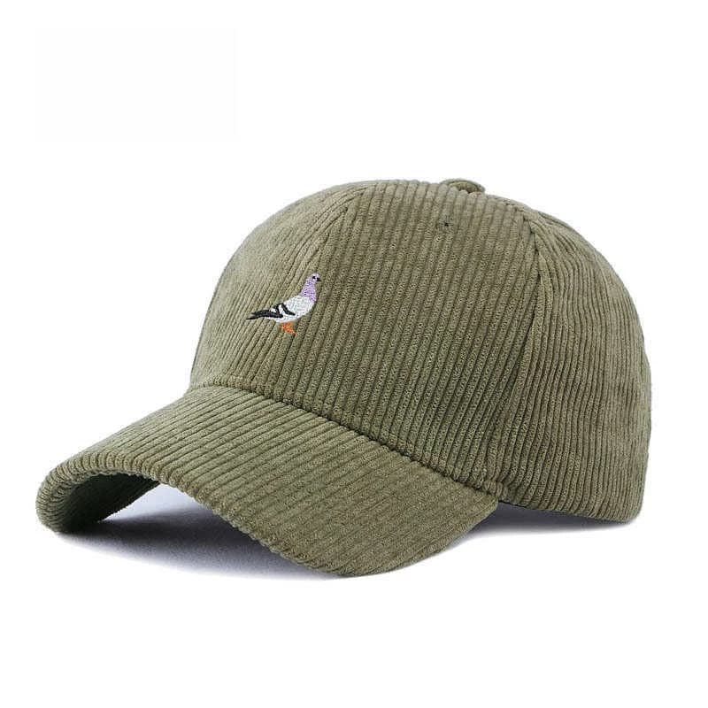 Pigeon Embroidery Baseball Cap