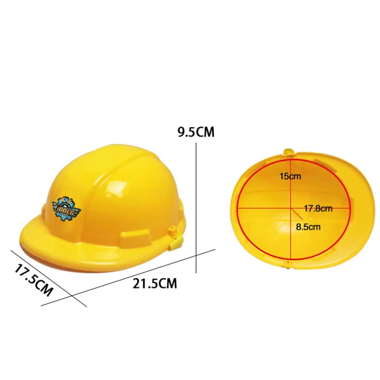 Kids Construction Worker Helmet Toy