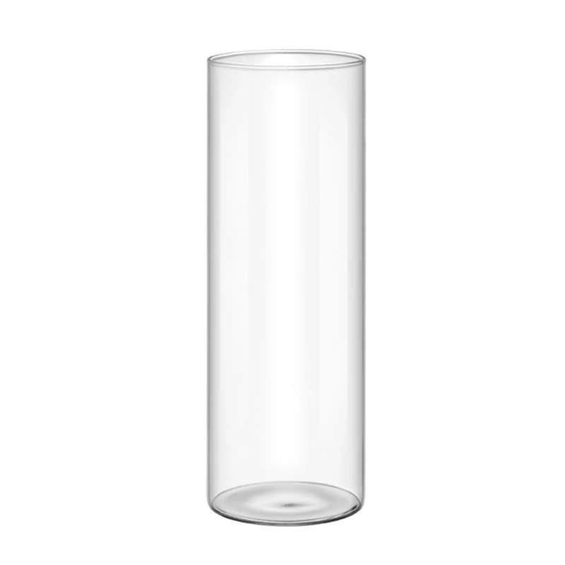 Clear Glass Cylinder Vase
