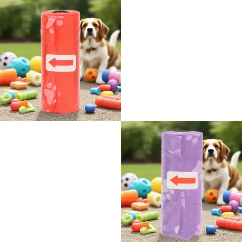 Dog Poop Bags Biodegradable Pet Garbage Bag Cat Doggie Outdoor Home Clean Refill Garbage Poop Bag Pet Supplies